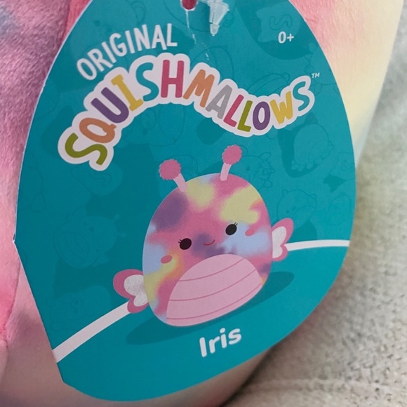 NWT Squishmallows Iris the Butterfly - Picture 10 of 11